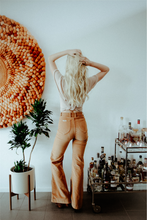 Load image into Gallery viewer, Tan Cord Eastcoast Flare
