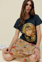 Load image into Gallery viewer, Joni Mitchell Painting With Flowers Solo Tee
