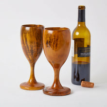Load image into Gallery viewer, Wood David Auld Wine Goblets - set of 2

