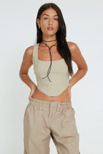 Load image into Gallery viewer, Beige Wima Top
