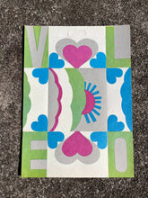 Load image into Gallery viewer, Deadstock 70s Fold-a-Note Stationary
