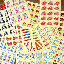 Load image into Gallery viewer, Japanese Retro Stickers

