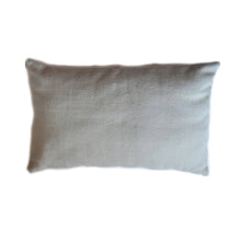 Load image into Gallery viewer, Fog &amp; Pink Tweed Lumbar Wool Pillow
