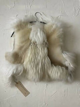 Load image into Gallery viewer, Sheepskin Vest Ivory front/Patchwork back
