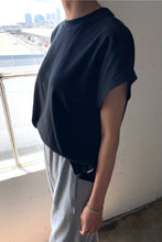 Load image into Gallery viewer, Black Jeanne Tee
