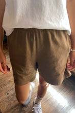 Load image into Gallery viewer, Tobacco Flared Basketball Shorts
