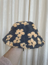 Load image into Gallery viewer, Floral Teddy Bucket Hat
