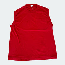 Load image into Gallery viewer, Solid Red Pocket Muscle 2
