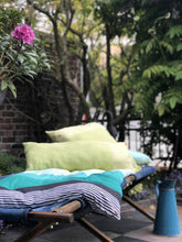Load image into Gallery viewer, Multi Stripe French mattress, organic cotton
