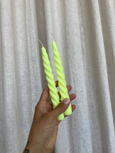 Load image into Gallery viewer, 042924 - Swirl Taper Candle
