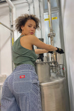 Load image into Gallery viewer, Railroad Stripe Carpenter Pant
