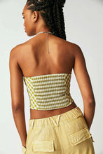 Load image into Gallery viewer, Green Gingham Leilani Tube
