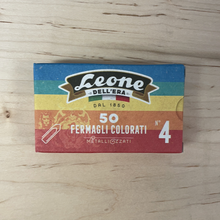 Load image into Gallery viewer, Leone Multicolor Pushpins &amp; Paperclips
