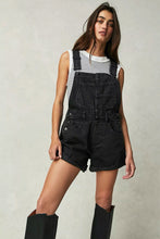 Load image into Gallery viewer, Black Ziggy Shortall
