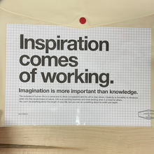 Load image into Gallery viewer, Inspiration Comes From Working Pocket
