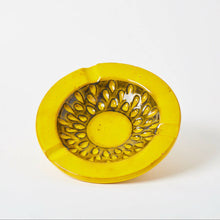 Load image into Gallery viewer, Italian Yellow Ceramic Ashtray

