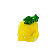 Load image into Gallery viewer, Mini Lemon Hair Claw Clip
