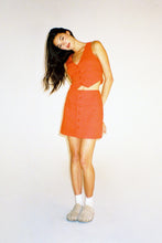Load image into Gallery viewer, Blood Orange Linen Dallas Vest
