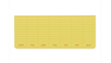 Load image into Gallery viewer, Sticky Memo Pad - Weekly

