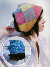 Load image into Gallery viewer, Picnicwear Rick Rack Reversible Headscarf
