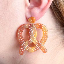 Load image into Gallery viewer, Twisted Pretzel Earrings Jewelry Jenny Lemons 
