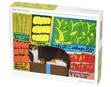Load image into Gallery viewer, Bodega Cat with Fruits and Vegetables - Simone Johnson
