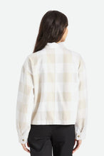 Load image into Gallery viewer, White Plaid Bowery Flannel

