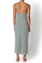 Load image into Gallery viewer, Basil Capri Stripe Margaux Slip Dress

