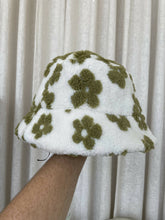 Load image into Gallery viewer, Floral Teddy Bucket Hat
